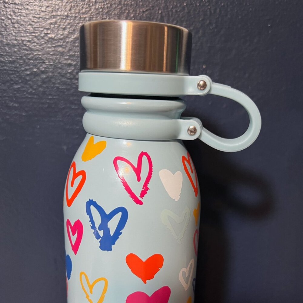 Brighton Color Of Love Water Bottle 20 Oz. Double Wall Insulation (MSRP $60) NEW - Picture 2 of 11